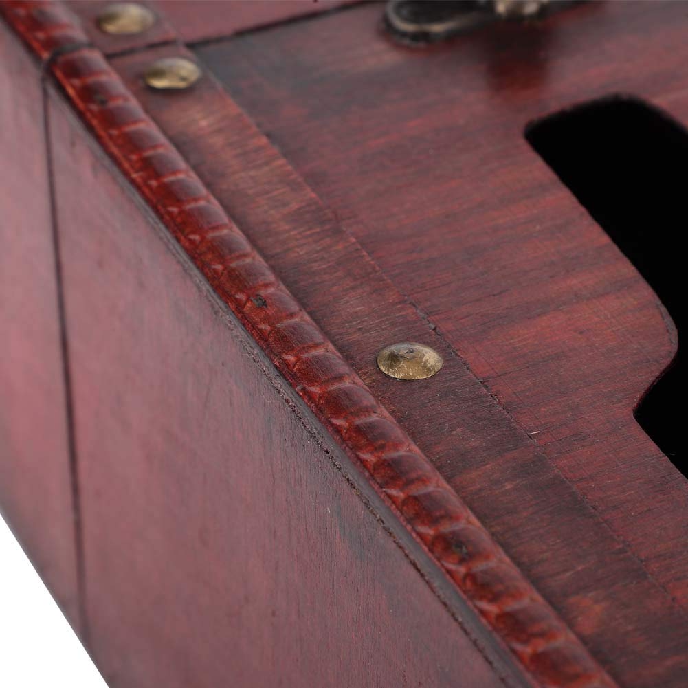 TOPINCN Vintage Hollow Design Wooden Wine Crate - Antique Wine Storage Box for Red Wine, Gift Packaging & Home Decor | Perfect for Wine Collectors, Wedding Favors & Rustic Home Display