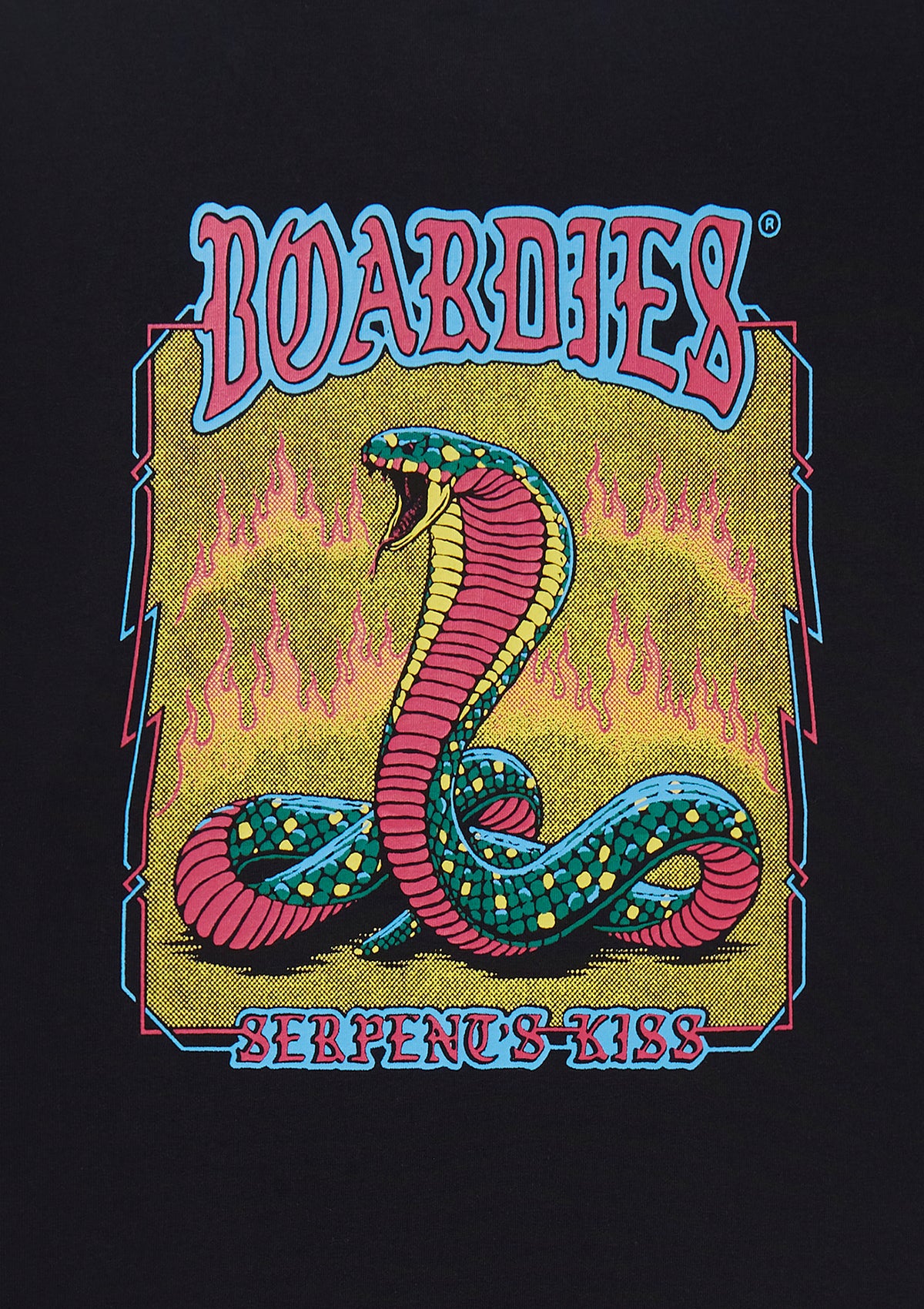 Serpent's Kiss Kids T-Shirt - Cute Snake Graphic Tee for Boys & Girls - Soft Cotton Comfortable Playwear for School, Parties & Outdoor Activities