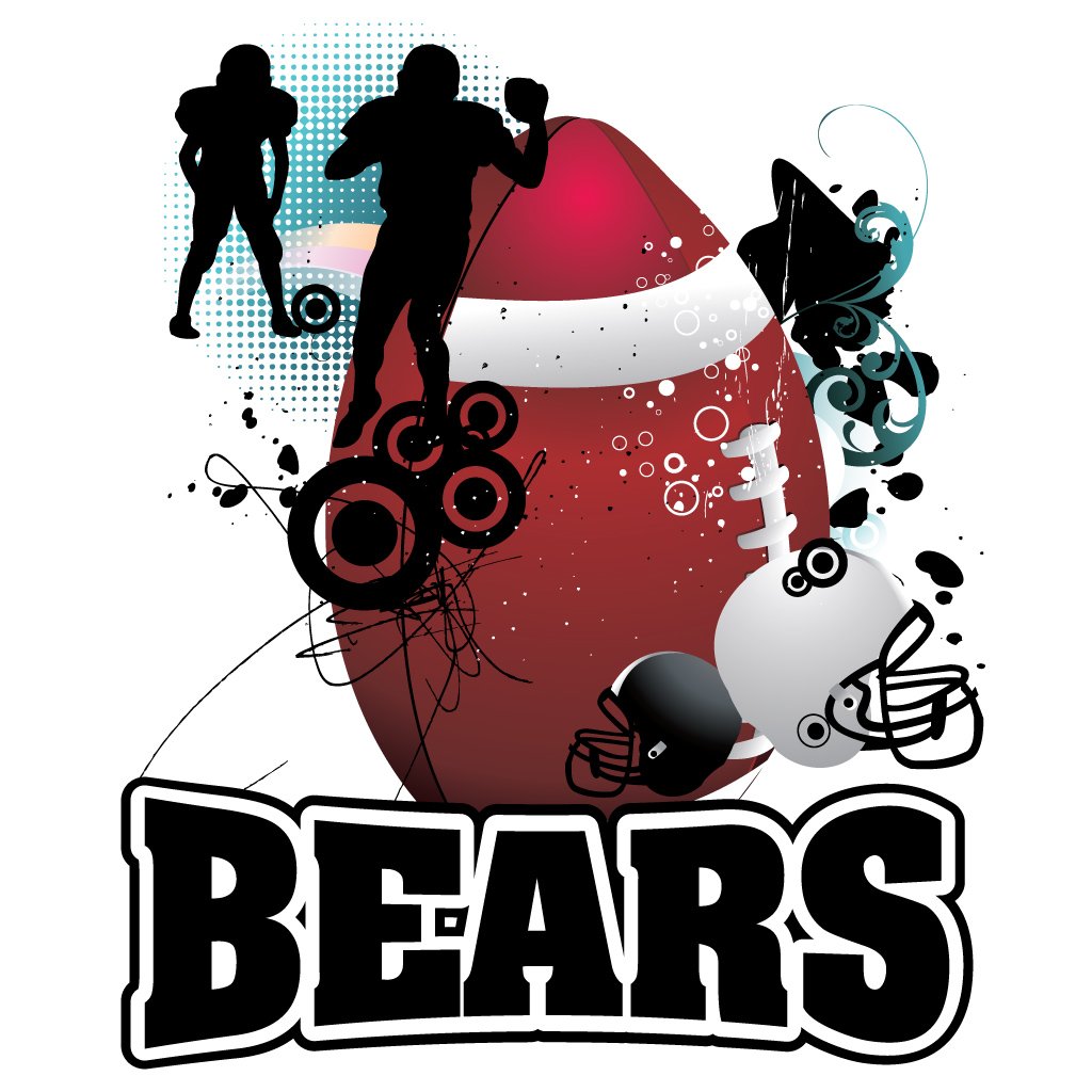 VictoryStore Bears Mascot Football Team Towels - Premium 25-Pack for Sports Fans, Tailgating, and Game Day Celebrations