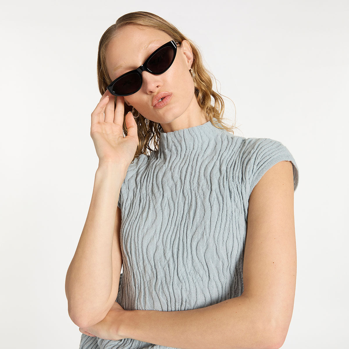 Mindless Sunglasses for Men & Women - Classic Black UV Protection Shades for Outdoor Activities, Driving, and Beach Vacations