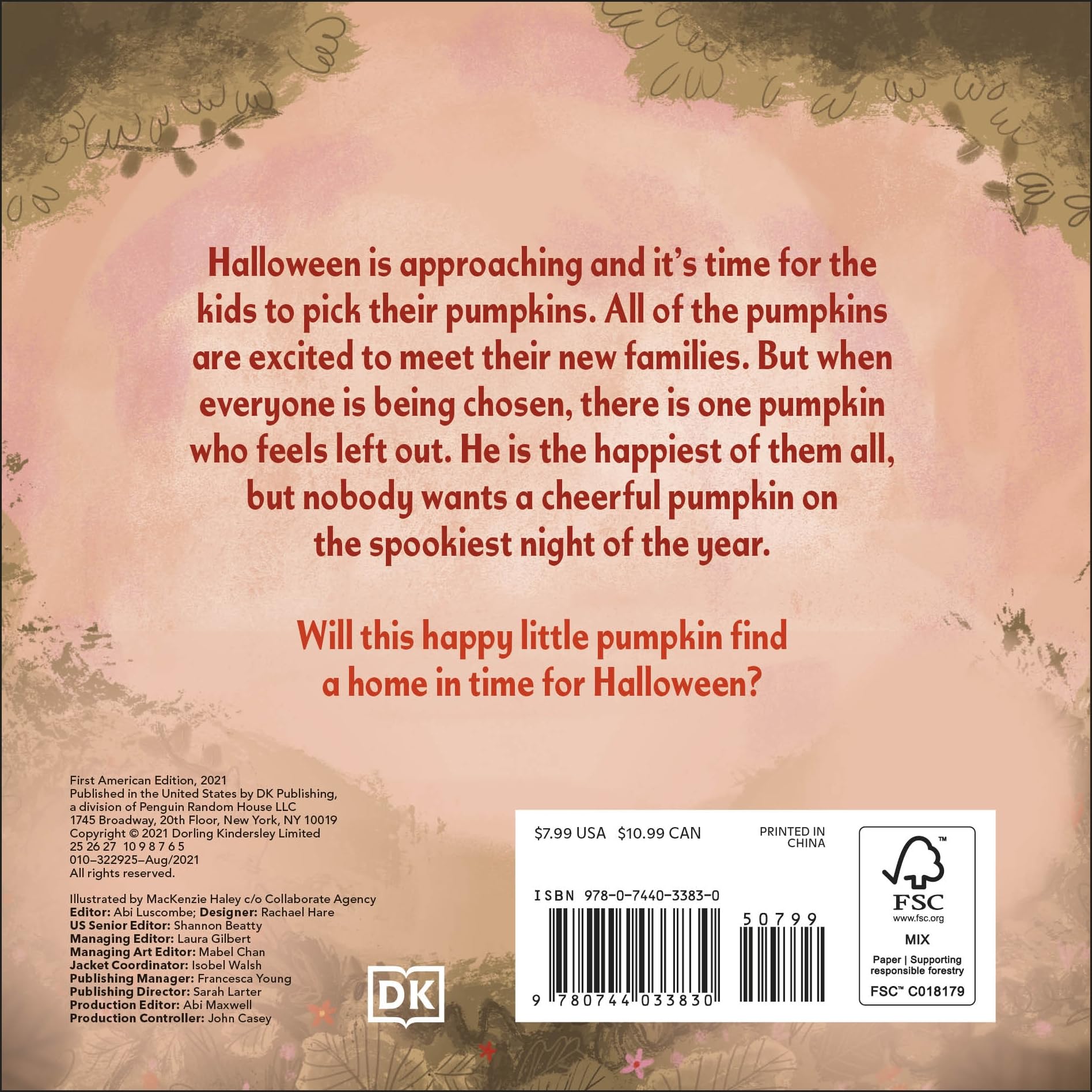 The Happy Pumpkin - First Seasonal Stories | Autumn & Halloween Kids Book | Perfect for Storytime & Holiday Reading
