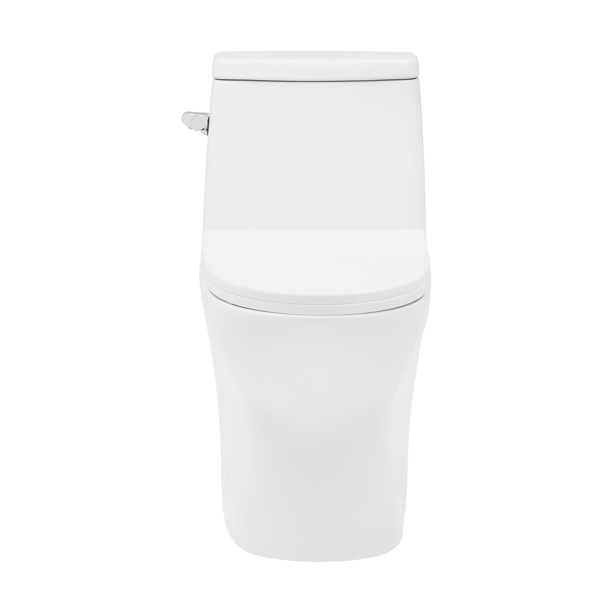 Ivy One-Piece Elongated Toilet with Left Side Flush, 10