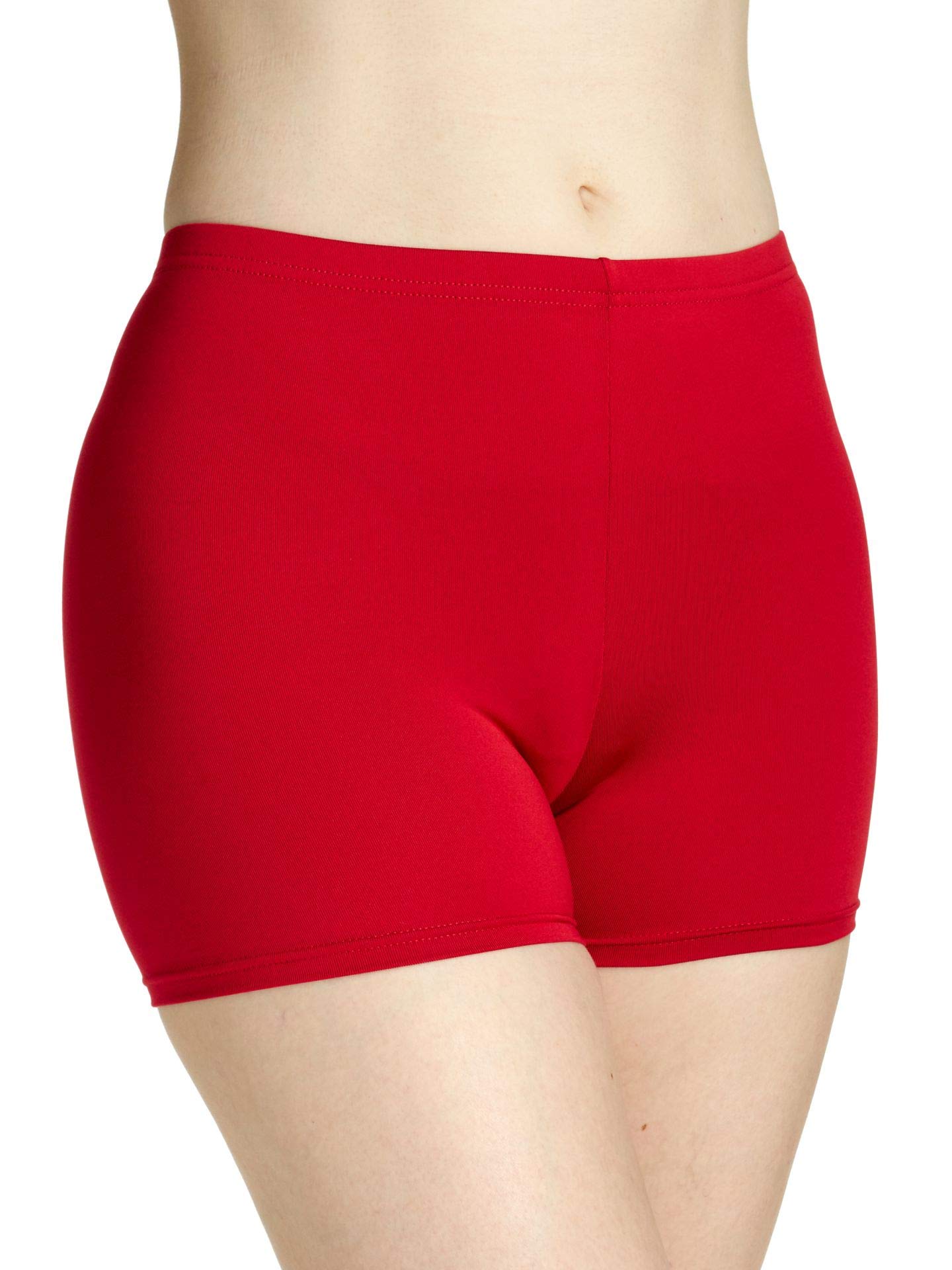 Body Wrappers Youth Athletic Boy-Cut Shorts - Comfortable Stretch Fabric for Dance, Gymnastics & Cheerleading Practice - Perfect for Kids' Sports & Active Play