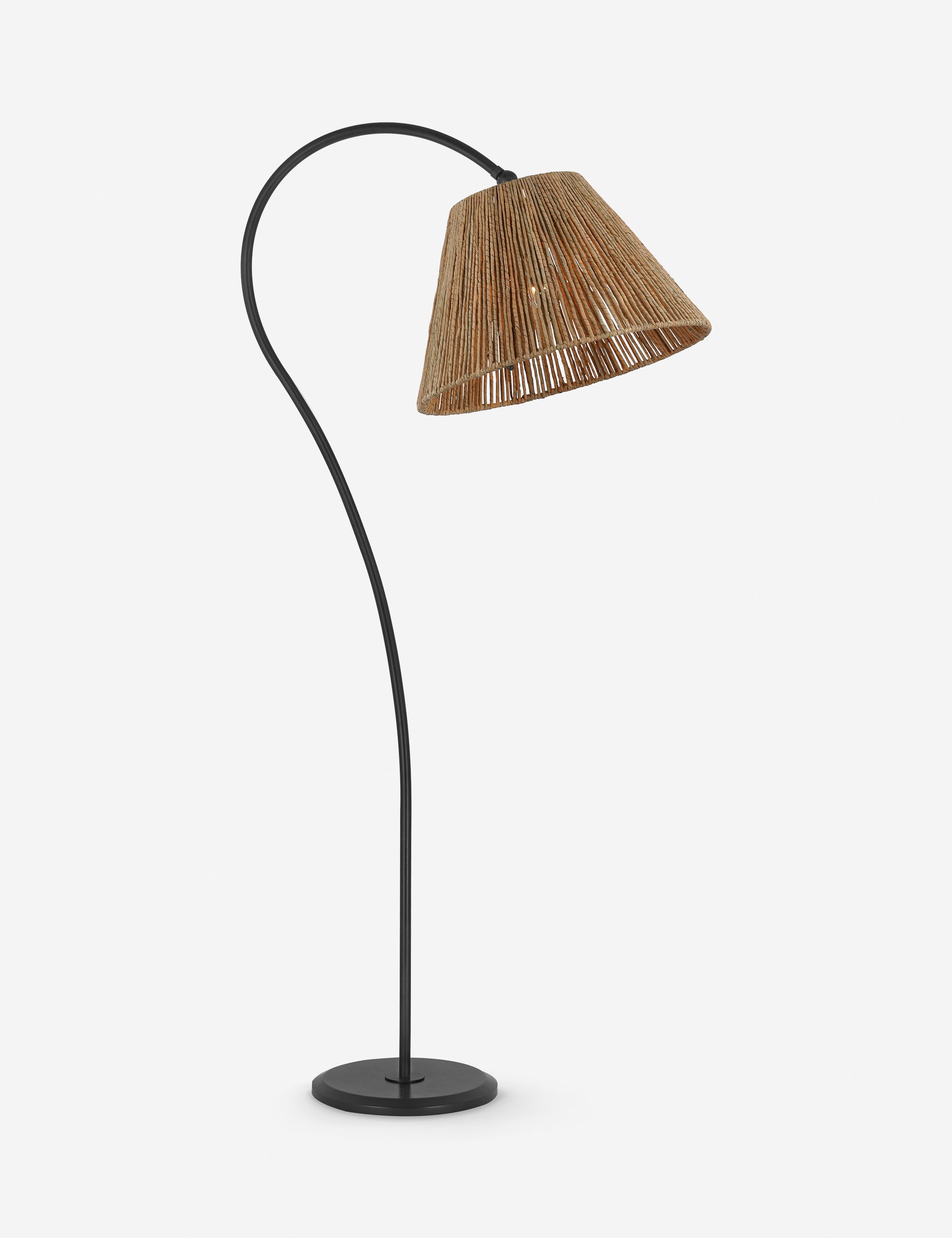 Dume Floor Lamp by Amber Lewis - Modern Adjustable Standing Light for Living Room, Bedroom & Office - Warm White LED Reading Light with Dimmer