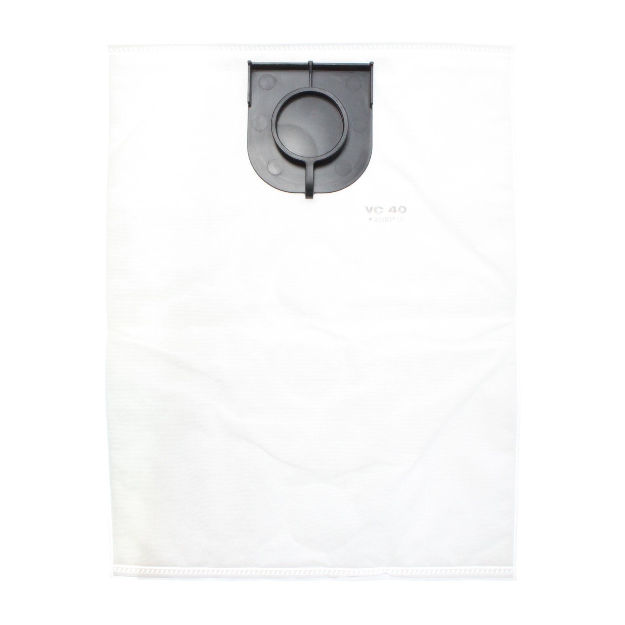 Hilti VC 40-U Vacuum HEPA Fleece Bags - 5 Pack (203857) | Premium Dust Filtration for Construction & Renovation Sites