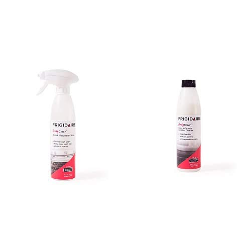 Frigidaire Ready Clean Degreasing Oven & Microwave Cleaner + Glass & Ceramic Cooktop Cleaner Kit - Heavy Duty Cleaning for Stoves, Ranges & Kitchen Appliances - Perfect for Deep Cleaning & Maintenance
