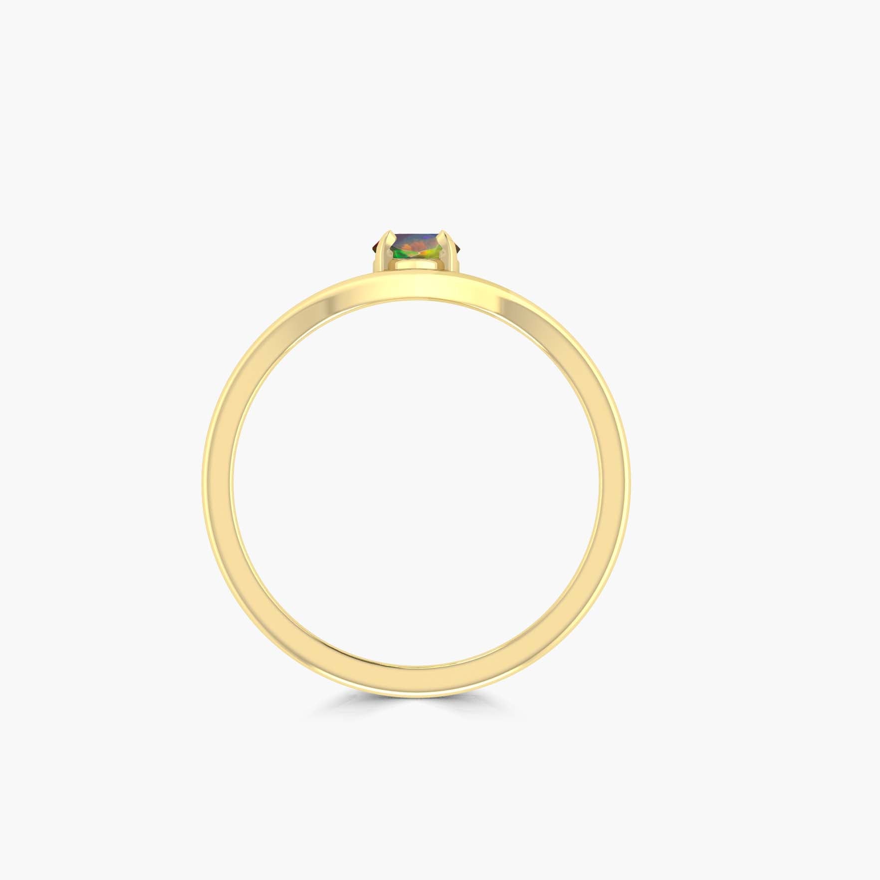Exquisite Marquise Black Opal Wedding Ring for Women – Unique Fire Gemstone Engagement Band, Perfect for Bridal, Anniversary & Special Occasions
