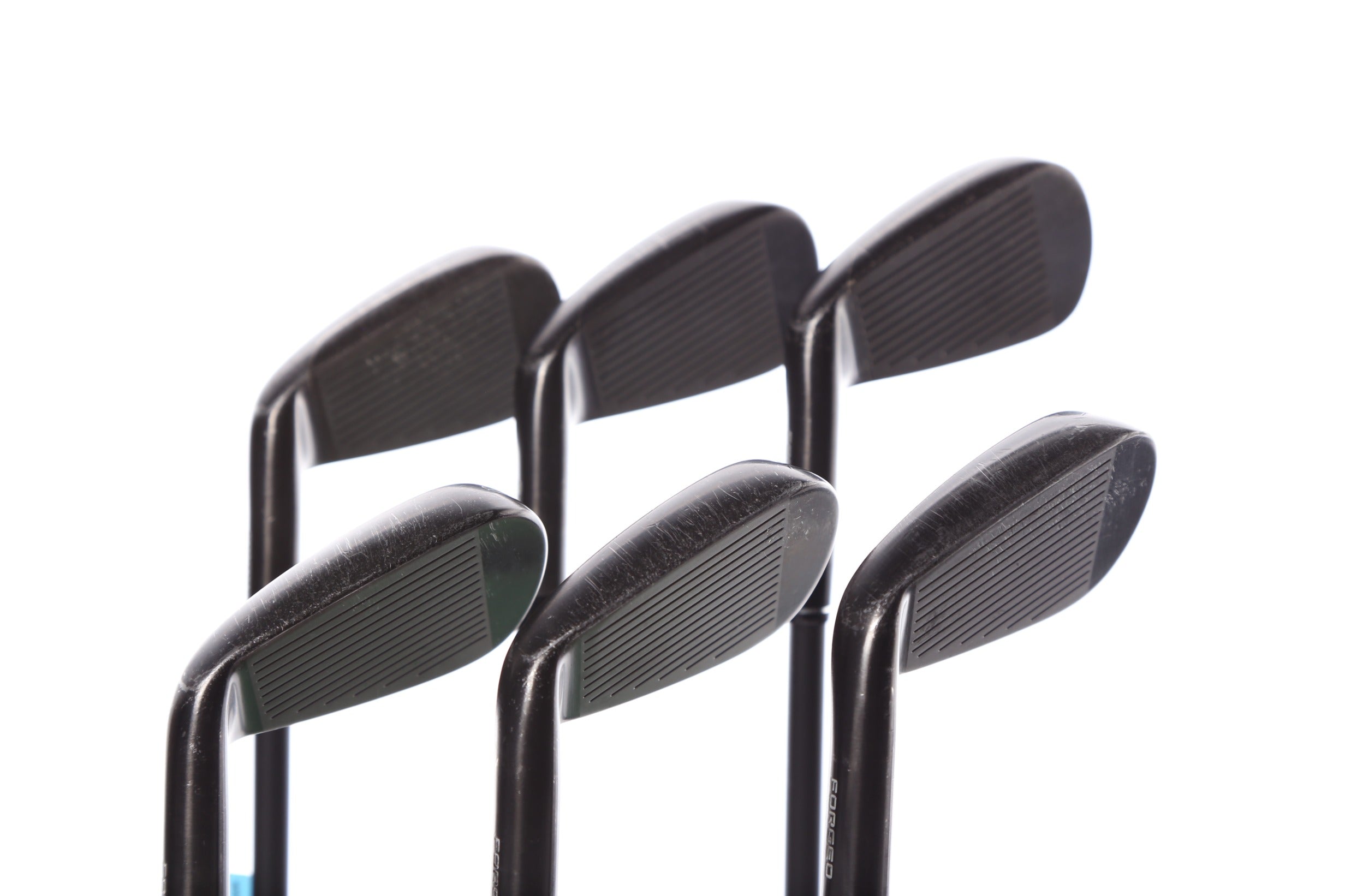 Used Callaway Apex TiFusion Iron Set 5-PW Right Handed Regular Flex Golf Clubs for Men - Perfect for Mid-Handicap Players on the Course