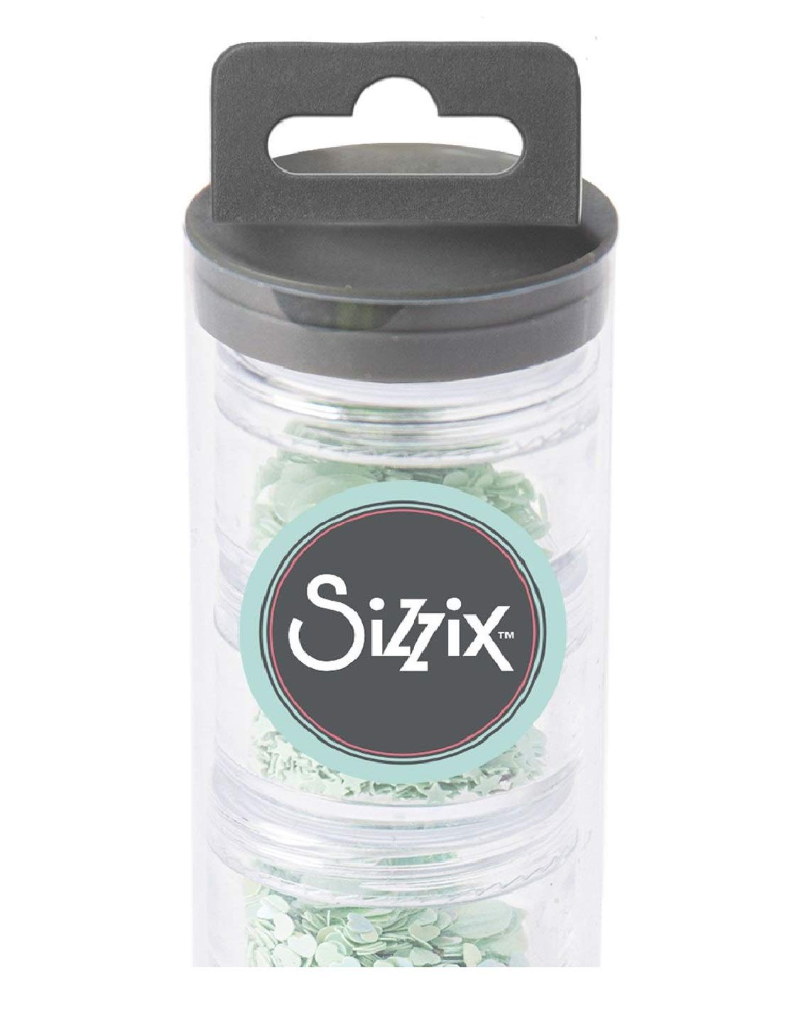 Sizzix Sequins & Beads - 5 Pack Green Tea Beads for DIY Crafts, Scrapbooking & Jewelry Making | Premium Embellishments for Card Making, Home Decor & Party Supplies