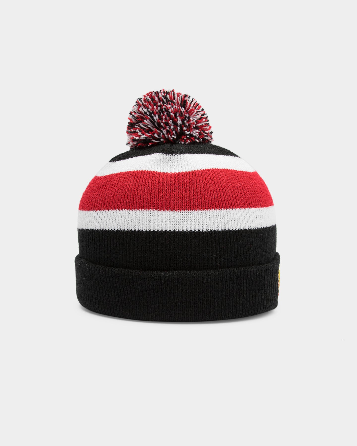 47 Brand Chicago Blackhawks Breakaway Cuff Knit Black NHL Hockey Beanie - Winter Warm Hat for Men & Women - Perfect for Games, Outdoor Activities & Cold Weather