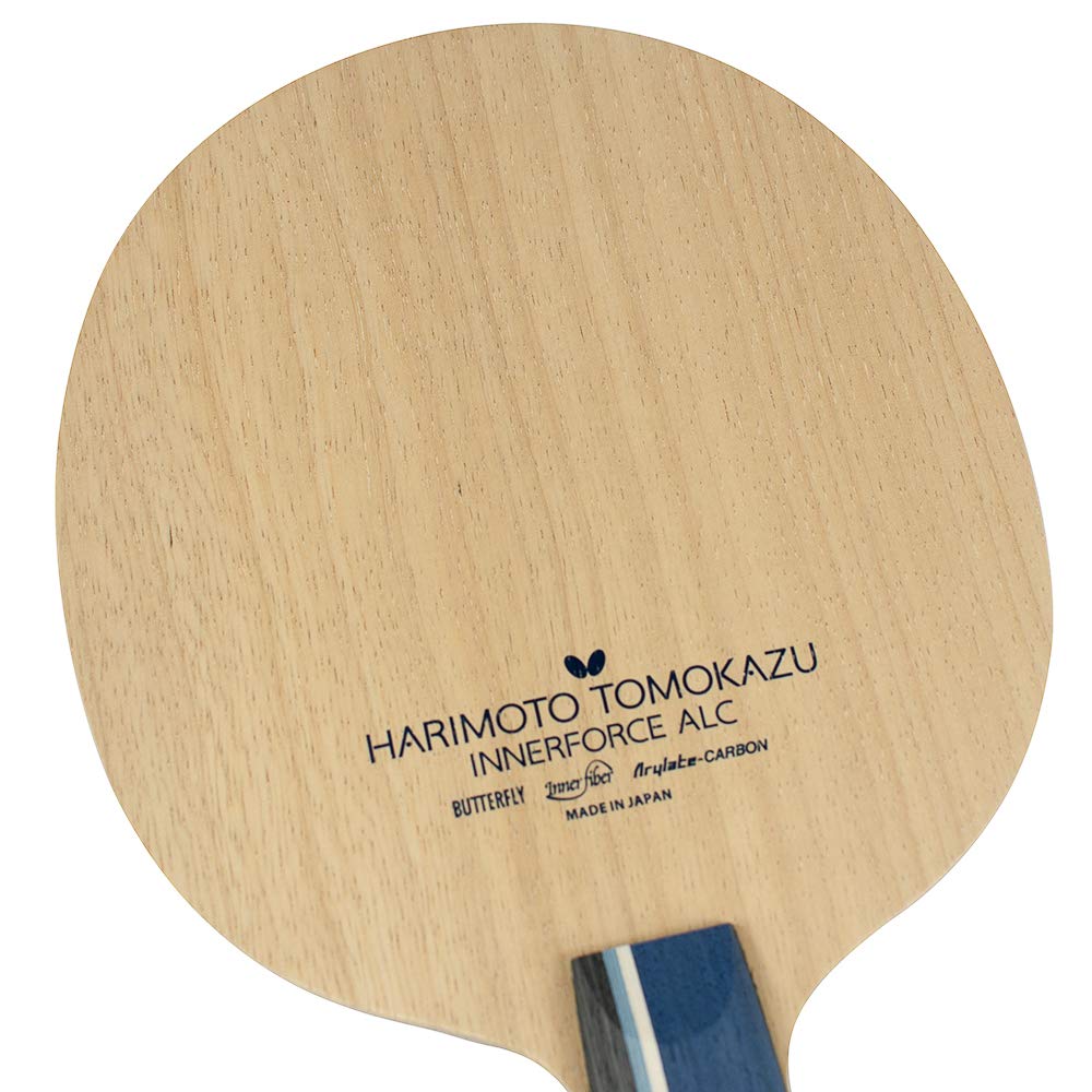 Butterfly Harimoto Innerforce ALC Table Tennis Blade - Professional AL Carbon Fiber Ping Pong Racket with AN/FL/ST Handles - Made in Japan - Perfect for Competitive Play & Training