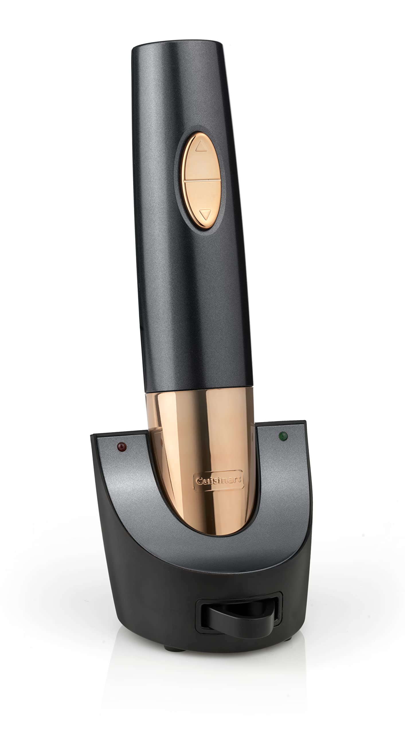 Cuisinart Rechargeable Automatic Wine Opener with Vacuum Sealer - Electric Corkscrew Bottle Opener with Foil Cutter | 8-Hour Battery Life for 80 Bottles | Perfect Gift for Wine Lovers | Ideal for Dinner Parties, Weddings & Home Bars