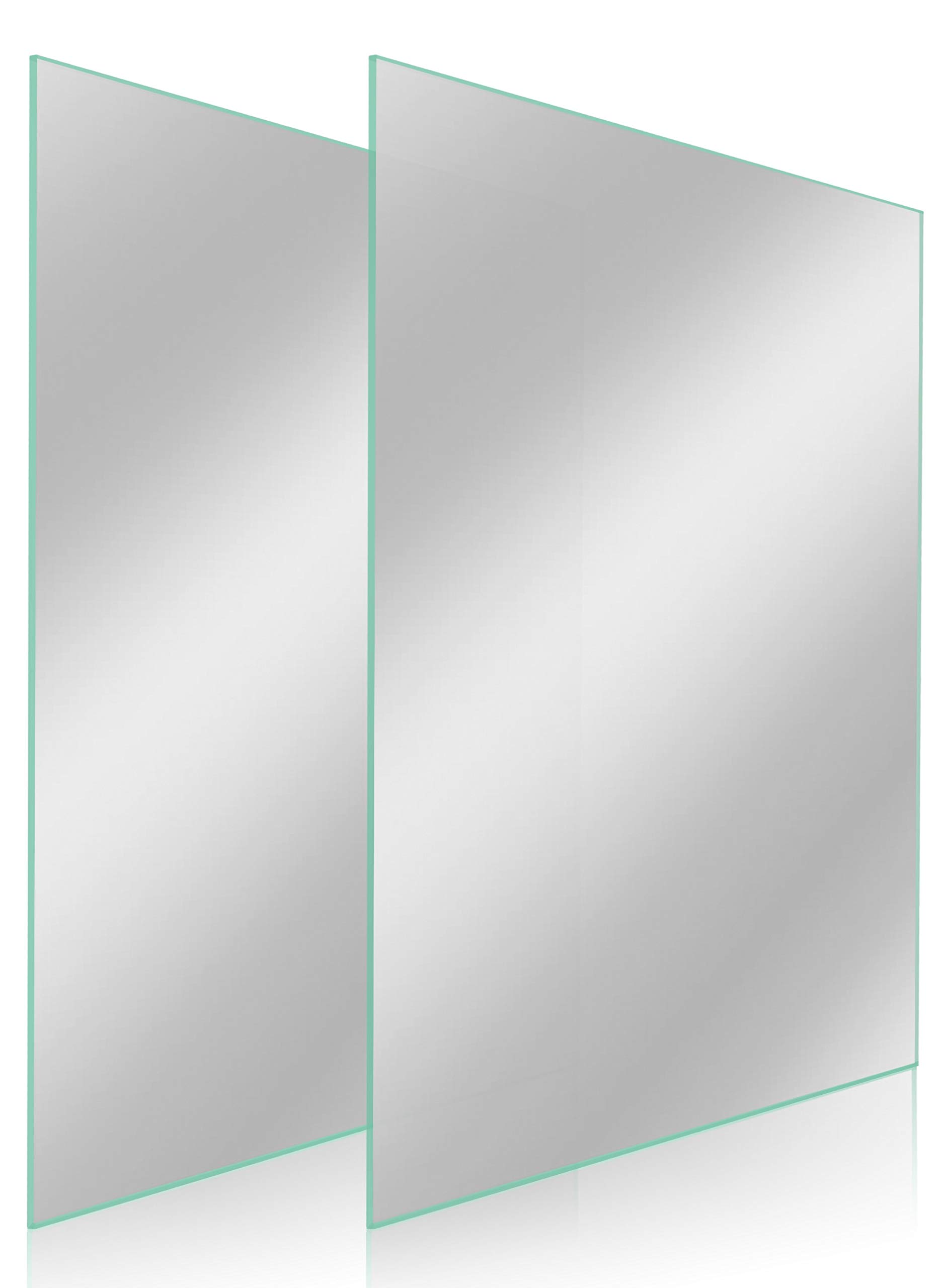 4x6 Picture Frame Glass Mirrors - DIY Arts & Crafts Replacement for Collages & Home Decor
