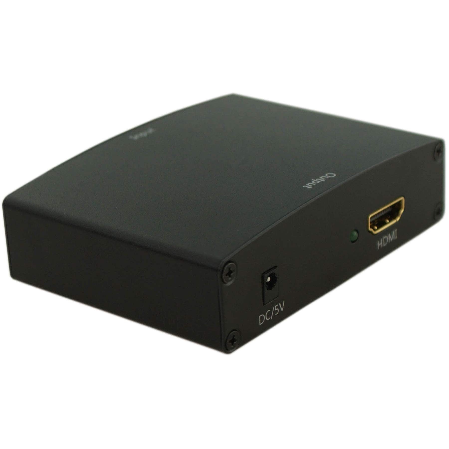 HDMI Audio Converter - VGA to HDMI Adapter with 3.5mm Audio Support for PC, Laptop, Gaming Console - Perfect for Home Theater, Projector, and Monitor Setup