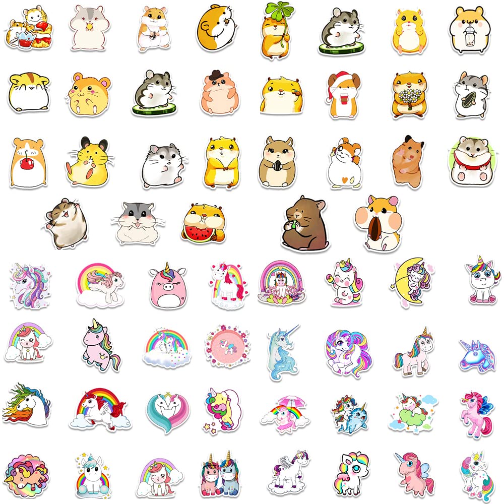 200PCS Cute Animals Reward Stickers for Kids - Waterproof Vinyl Stickers for Water Bottles, DIY Crafts, Party Favors & Classroom Incentives - Perfect for Teachers, Parents & Party Games
