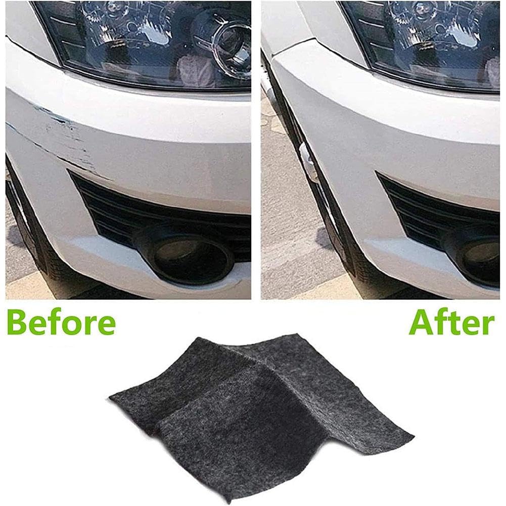 Nano Sparkle Cleaning Cloth & Car Scratch Remover Kit - 5pcs 4x4in Microfiber Cloths for Vehicle Paint Scratch Repair, Deep Scratch Removal & Car Detailing - Perfect for Auto Body Repair, DIY Car Care & Professional Detailing