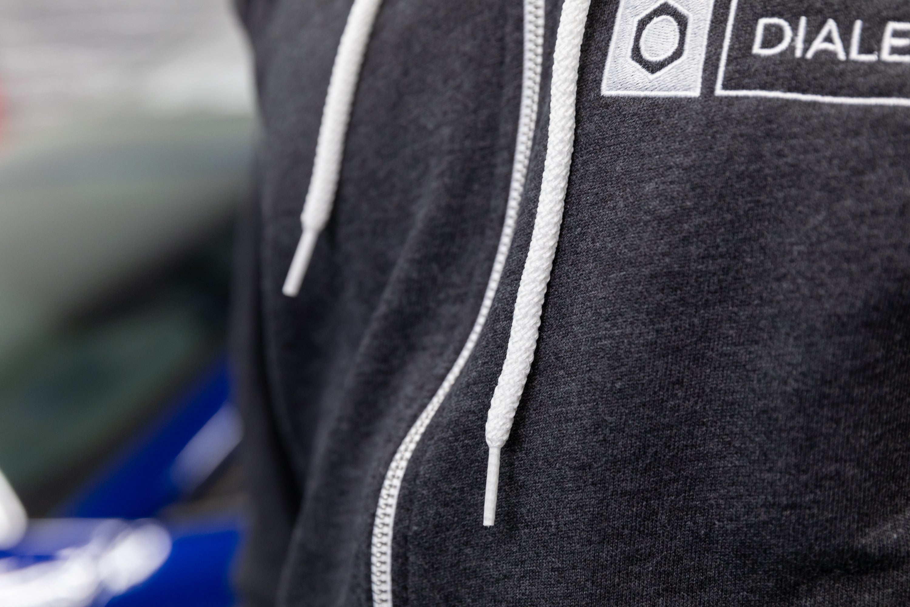 Dialed In Zip Up Hoodie for Men & Women | Comfortable Fleece Pullover with Front Pockets | Perfect for Gym, Running & Casual Wear