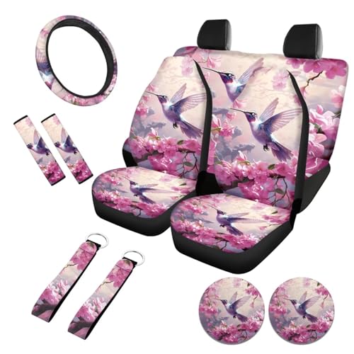 Boho Flower Hummingbird