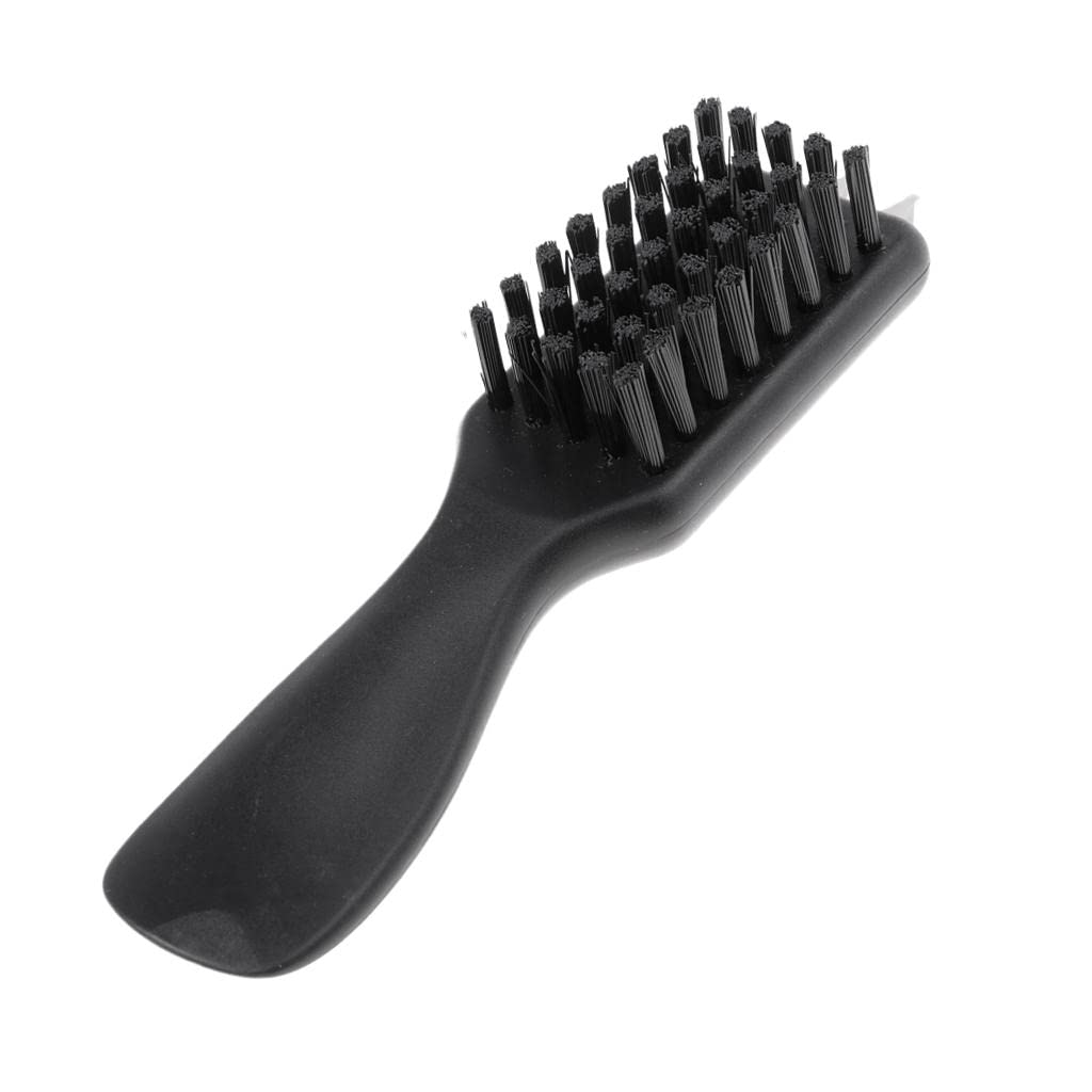 Compact Golf Shoe Brush Cleaner with Mud Remover - Essential Golfer & Caddie Tool for Cleaning Spikes & Soles - Perfect for Course, Driving Range & Club Maintenance