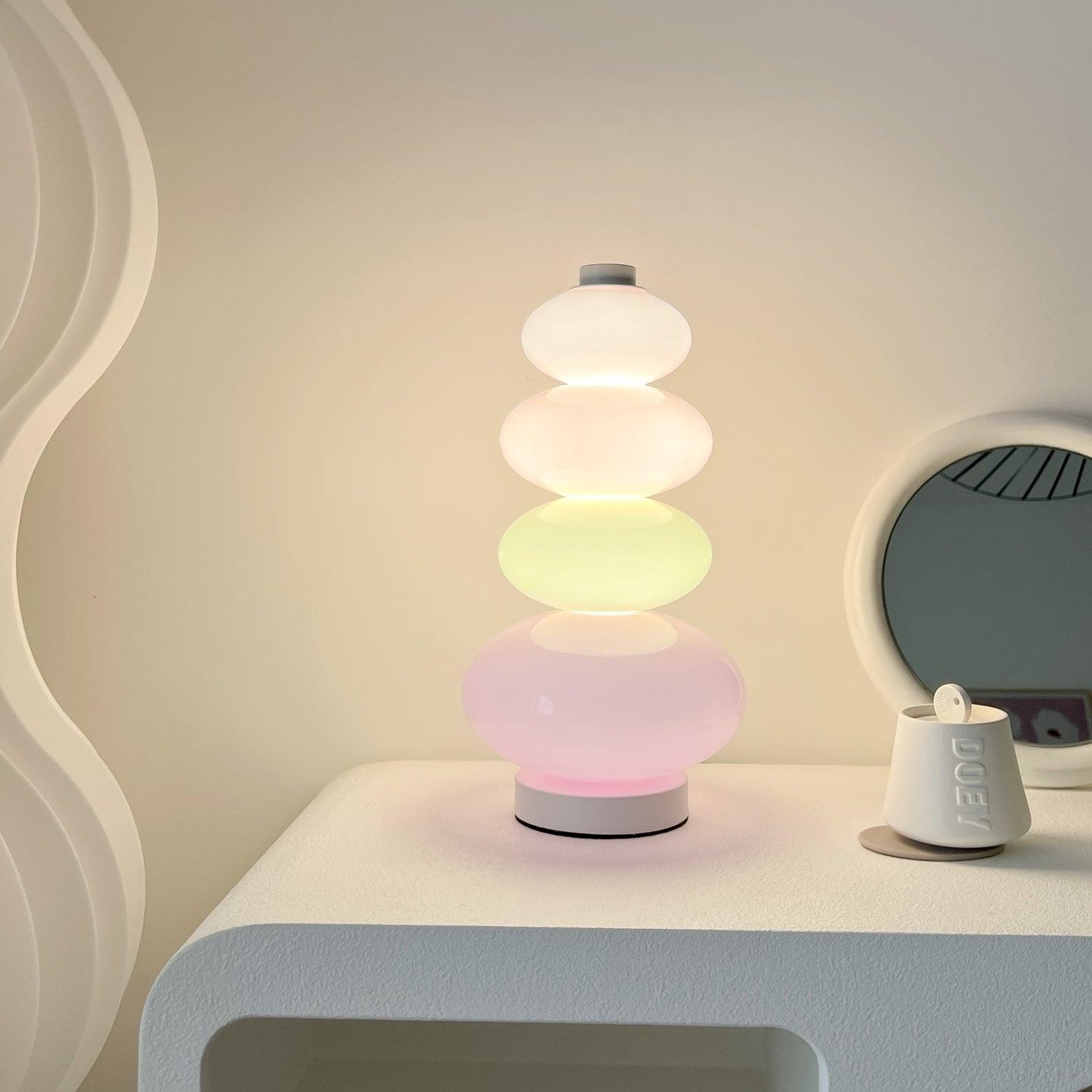 Sweet Candy Table Lamp - LED Night Light for Kids Room, Bedside, Nursery - Perfect for Bedtime Reading & Cozy Ambiance