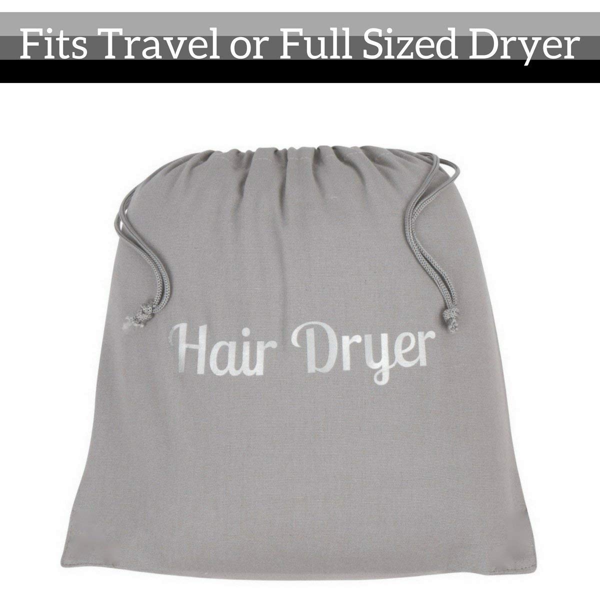Heat Resistant Silicone Mat for Hair Straightener & Flat Iron | Non-Slip Hot Styling Tool Pad with Travel Hair Dryer Storage Bag | Perfect for Salon, Bathroom & Travel Use