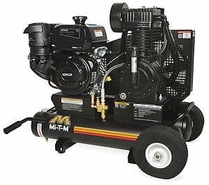 8 Gallon Two Stage Gasoline Air Compressor - AM2 PK95 08M - Powerful & Portable for Construction, Auto Repair & DIY Projects
