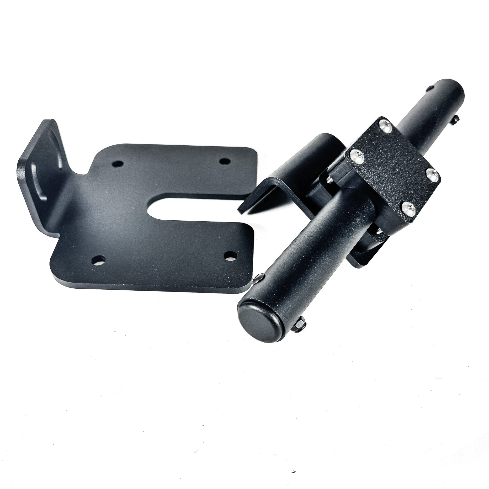 H.O.E Shallow Water Anchor Transducer Bracket for Live Imaging - Starboard Side Mount | Perfect for Kayak Fishing and Boat Sonar Systems