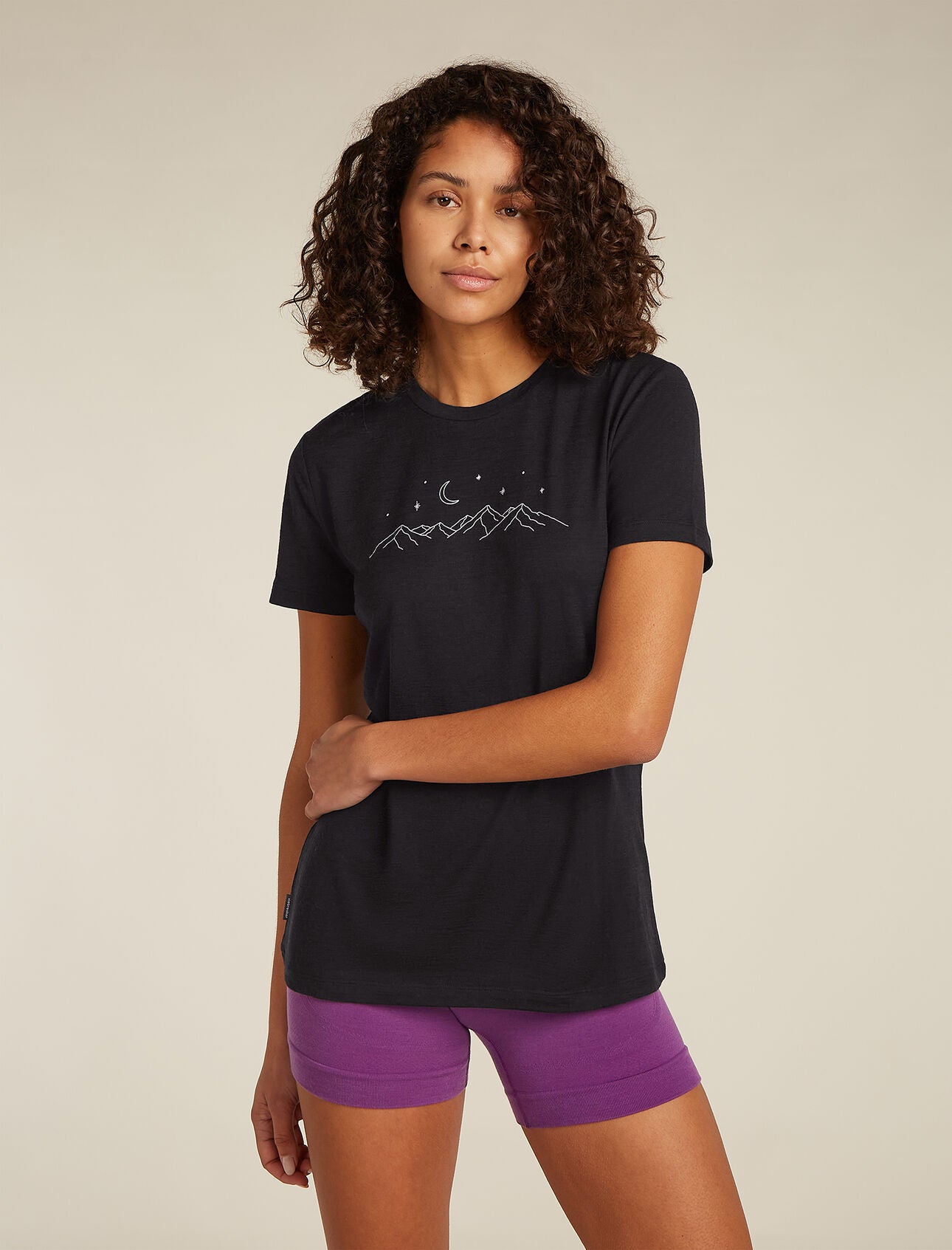 Icebreaker Merino 150 Tech Lite III Short Sleeve Shirt - Women's Lightweight Wool T-Shirt for Hiking, Yoga & Outdoor Activities