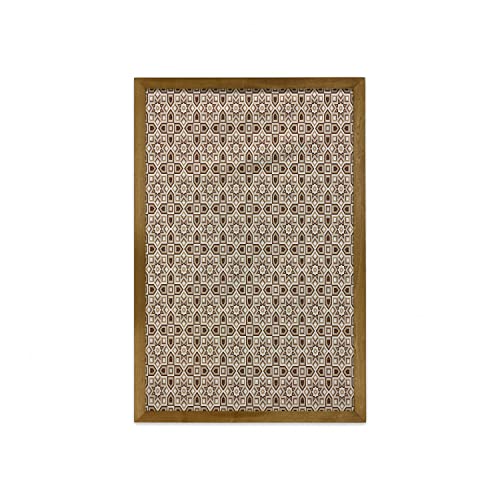 Pale Brown Off White