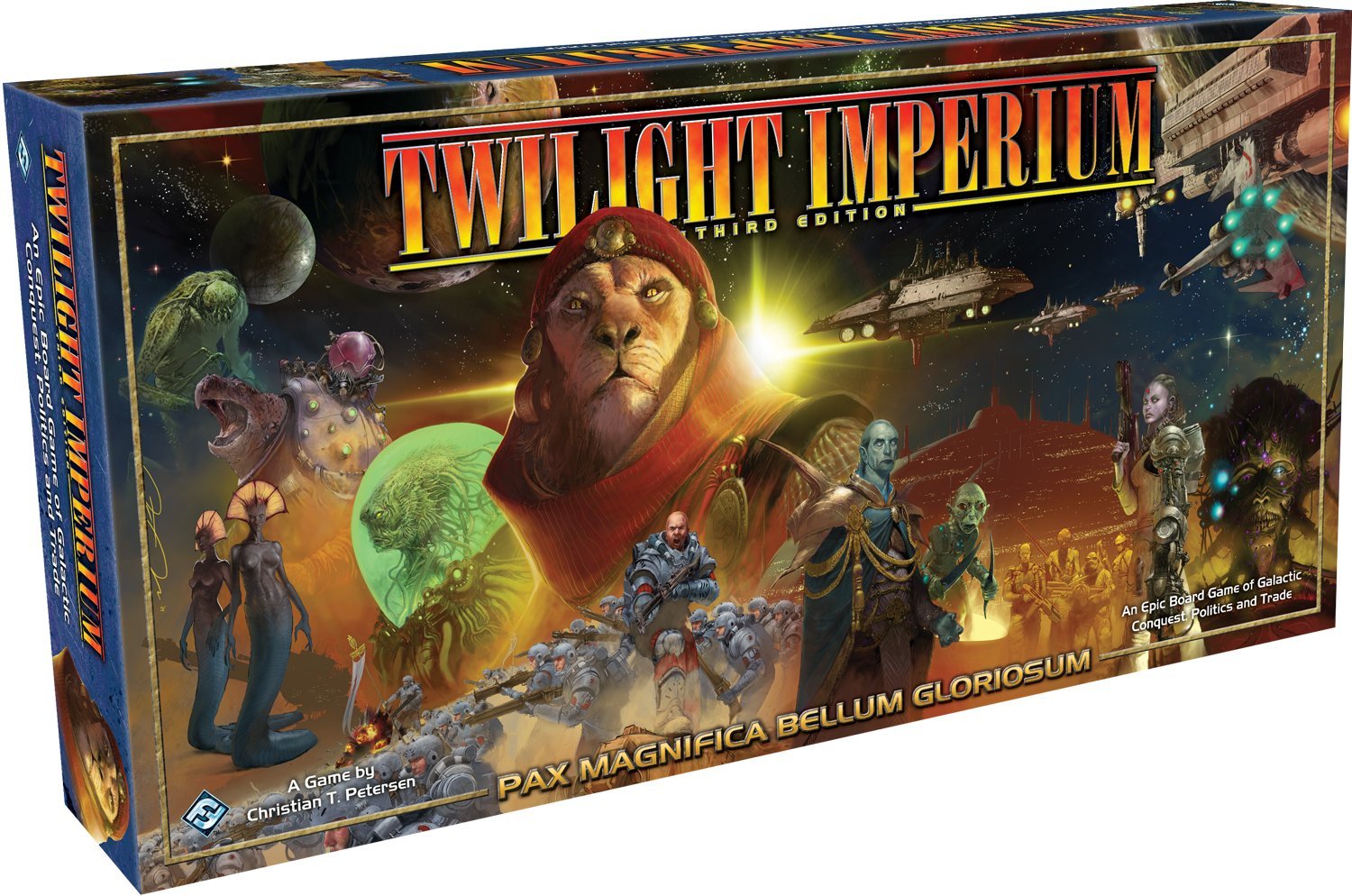 Twilight Imperium 3rd Edition Board Game by Fantasy Flight Games - Epic Space Strategy Game for Adults & Game Nights
