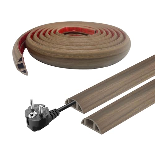Smoked brown wood grain