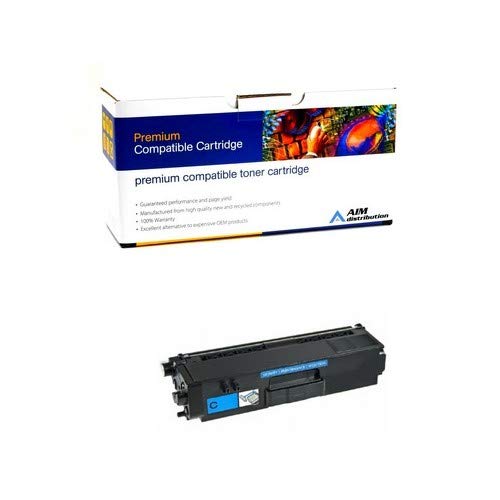 Brother TN-320C Compatible Cyan Toner Cartridge Replacement (3500 Page Yield) - High-Quality Generic Toner for Brother Printers - Perfect for Office, Home & School Printing Needs