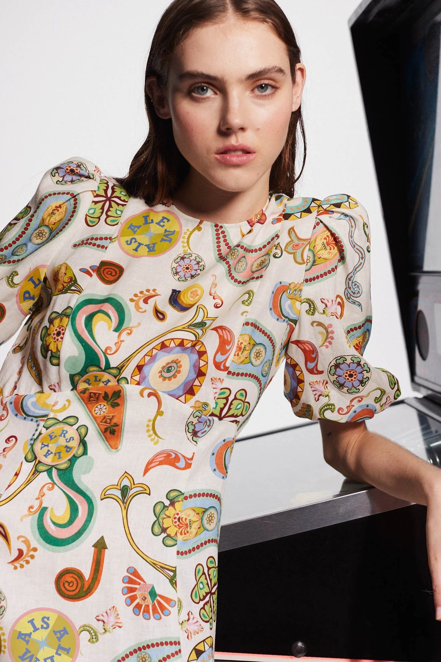 Stylish Arcade Midi Dress for Women - Trendy Casual & Party Wear - Perfect for Date Nights, Office, and Special Occasions