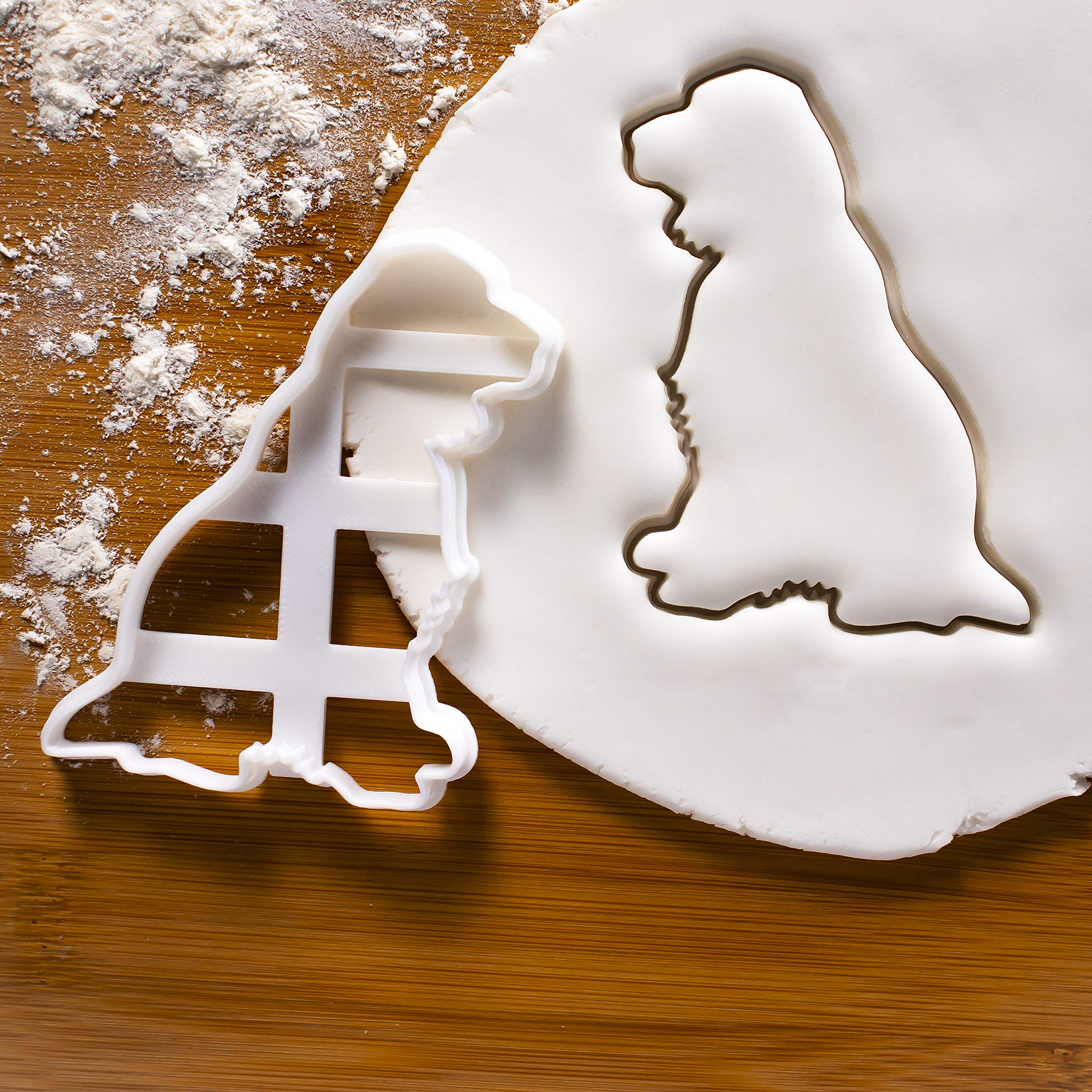English Springer Spaniel Dog Breed Cookie Cutter - Stainless Steel Dog Bone Shaped Baking Tool for Homemade Cookies, Cakes, and Pastries - Perfect for Dog Lovers, Pet Birthday Parties, and Holiday Baking