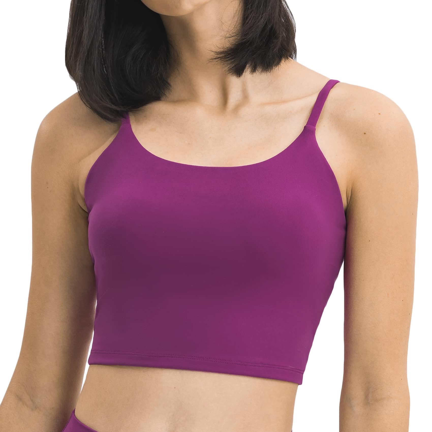 Lemedy Women's Padded Sports Bra - High Impact Workout Top for Running, Yoga & Fitness - Breathable Moisture Wicking Activewear (Great for Gym, Jogging & Daily Wear)