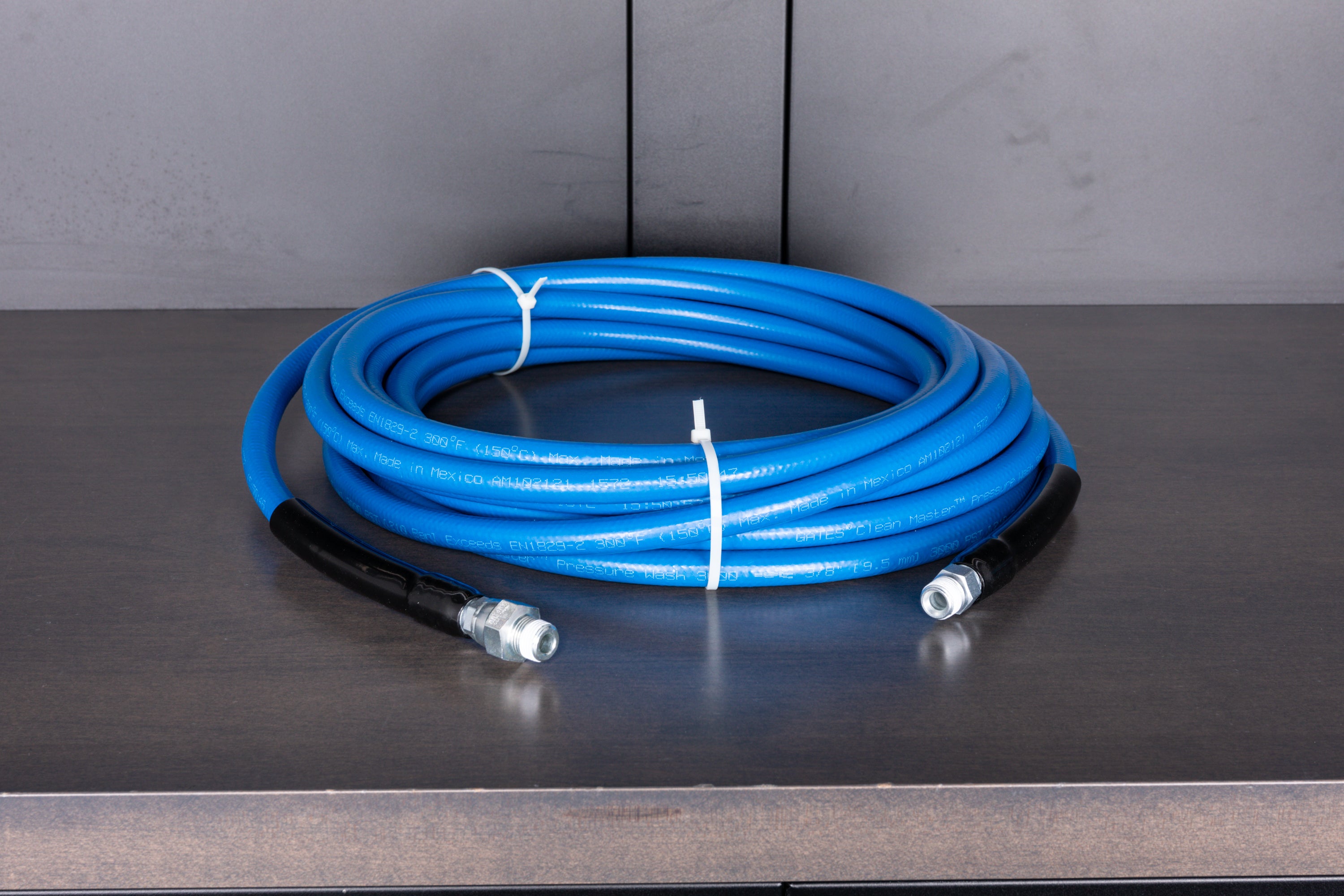3/8 Inch High Pressure Hose - Heavy Duty, Flexible & Durable for Air, Water & Oil - Perfect for Hydraulic Systems, Car Washing & Industrial Use