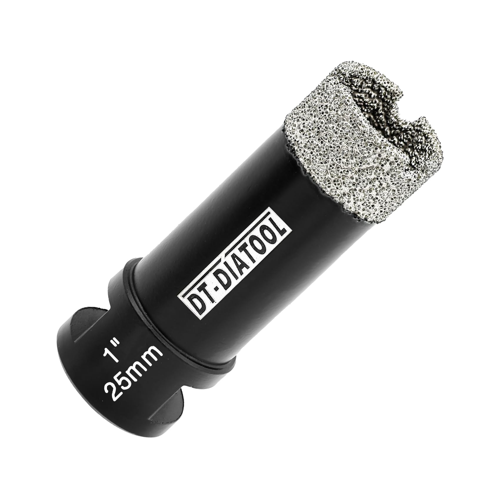 DT-DIATOOL 1 Inch Diamond Core Drill Bit - Vacuum Brazed Hole Saw with 5/8