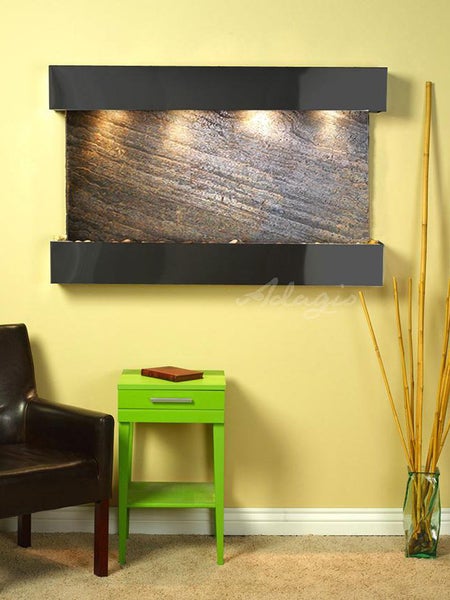 Adagio Sunrise Springs Square Blackened Copper Green Featherstone SSS1512 - Elegant Home Decor for Living Room, Bedroom, or Office