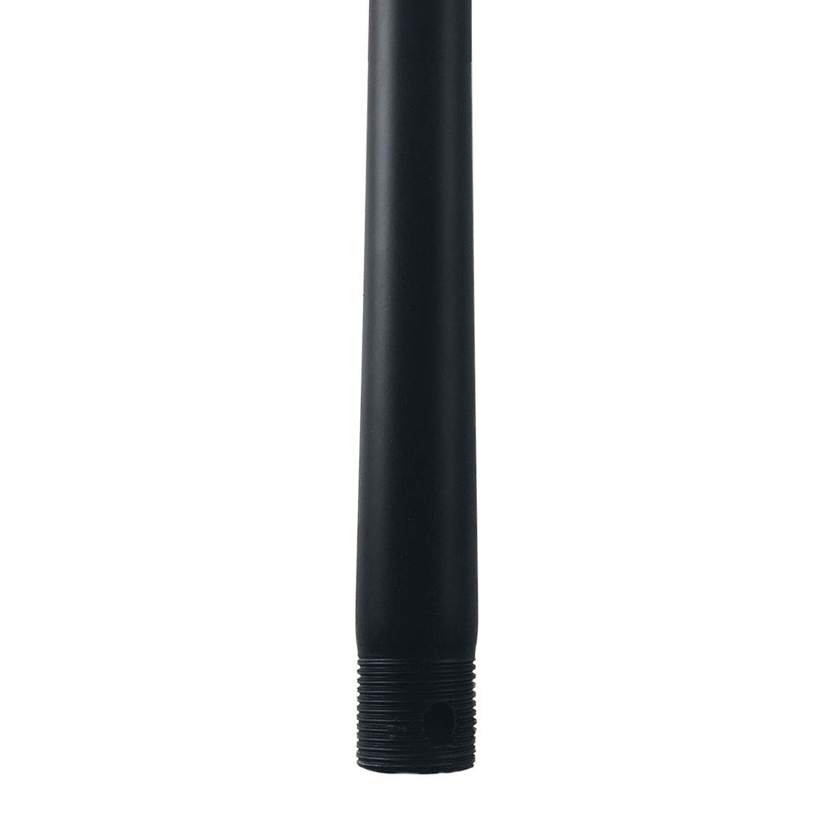 Modern Forms 60 Inch Ceiling Fan Extension Downrod - Matte Black Smart Fan for Living Room, Bedroom & Outdoor Use - Compatible with Smart Home Systems