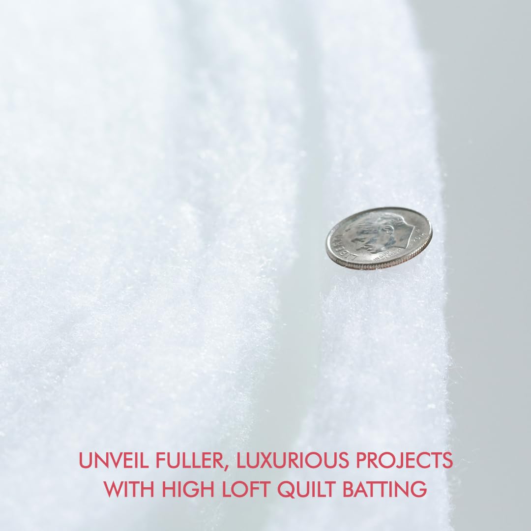 Premium Fairfield Poly-Fil Mid-Weight Quilt Batting - 48
