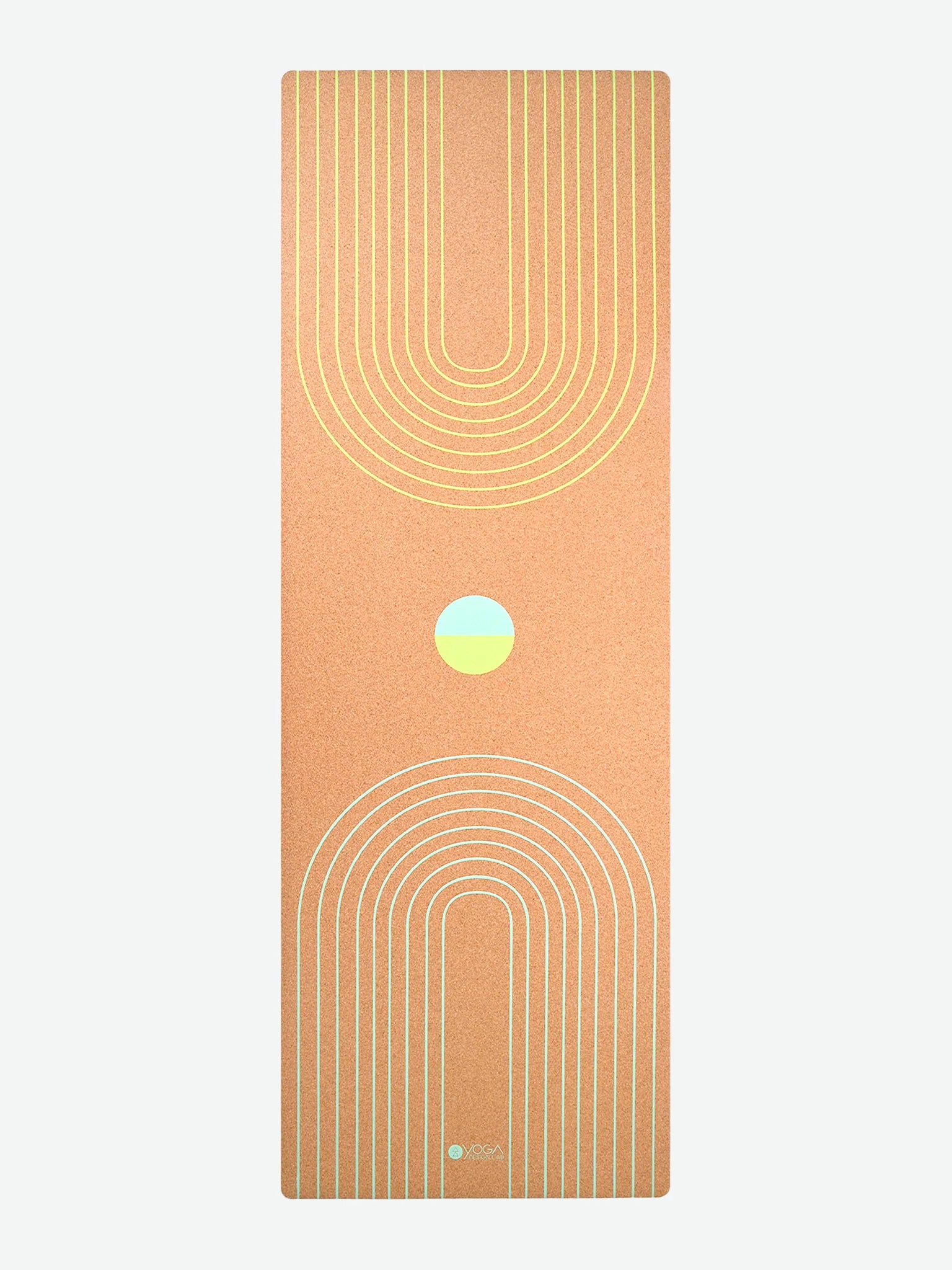 Yoga Design Lab Cork Yoga Mat 3.5mm - Natural Balance Non-Slip Eco-Friendly Exercise Mat for Hot Yoga, Pilates & Home Workouts