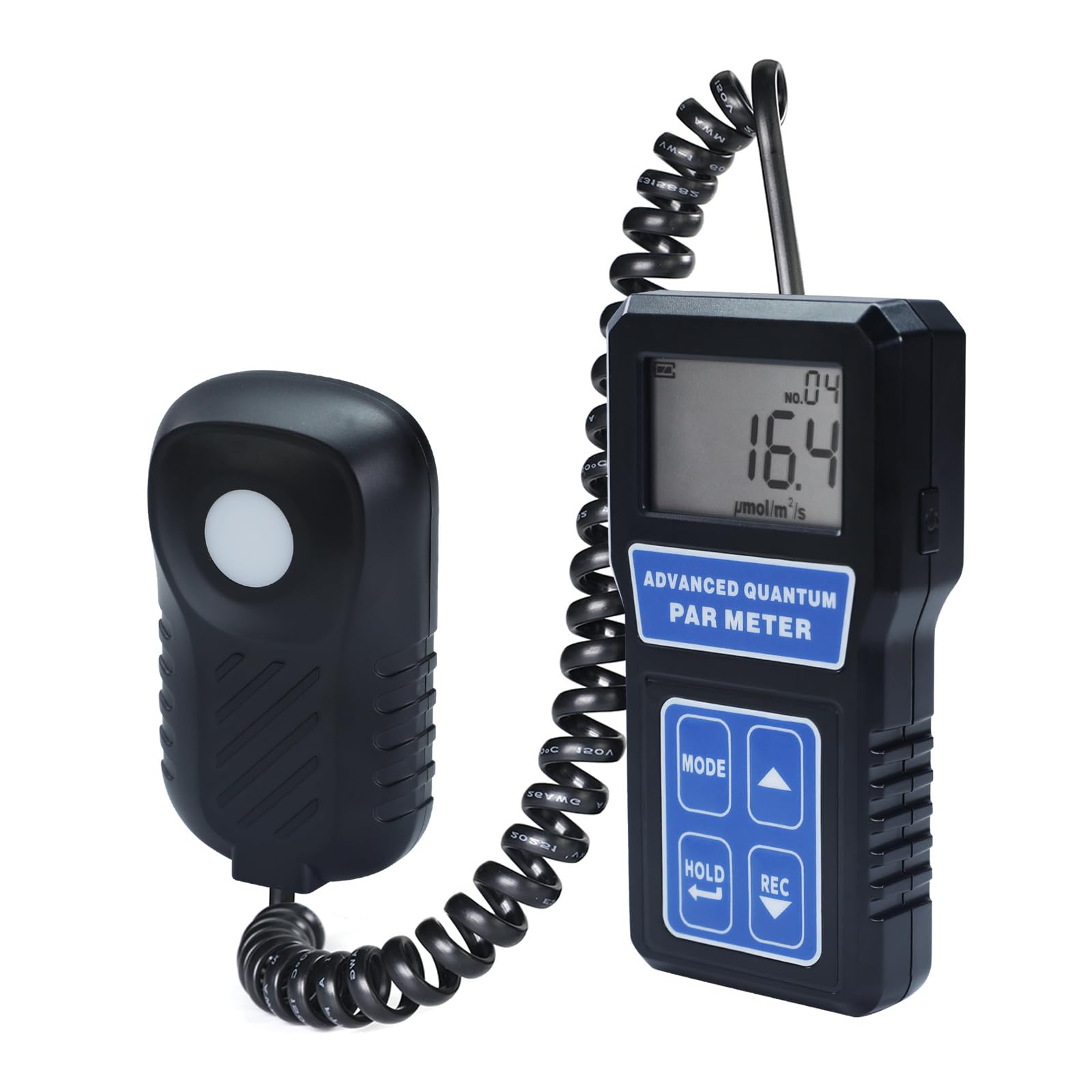 Quantum PAR Meter - PPFD Tester for Indoor & Outdoor Plants | Measures 400-700nm Wavelength | Ideal for Hydroponics, Greenhouse & Grow Light Optimization