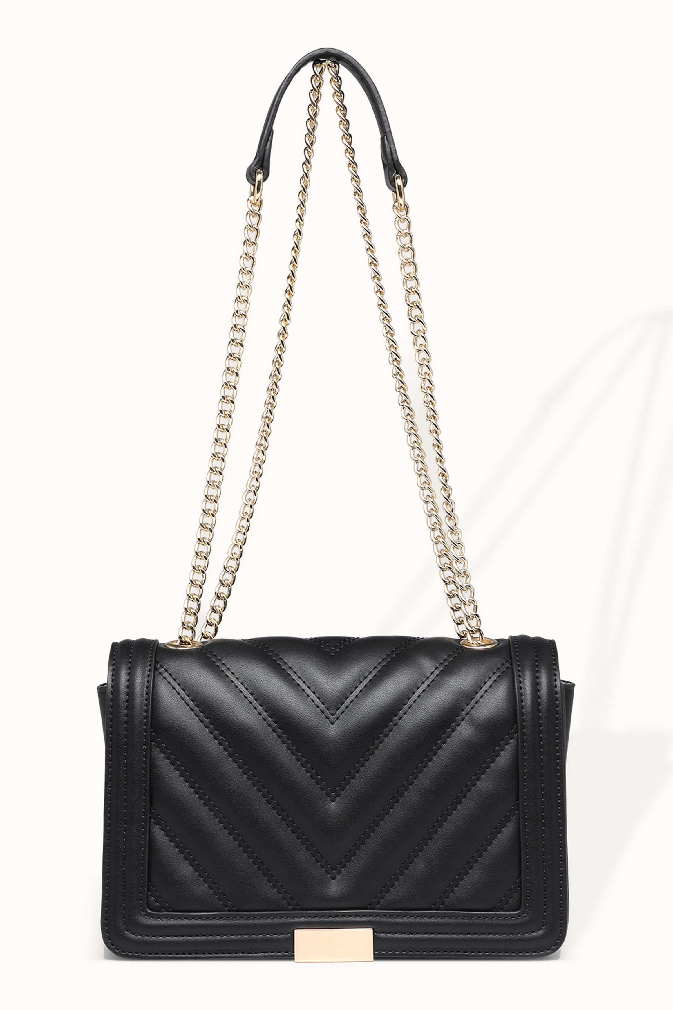 Genevieve Women's Shoulder Bag - Stylish & Durable Black Crossbody Purse for Work, Travel & Everyday Use