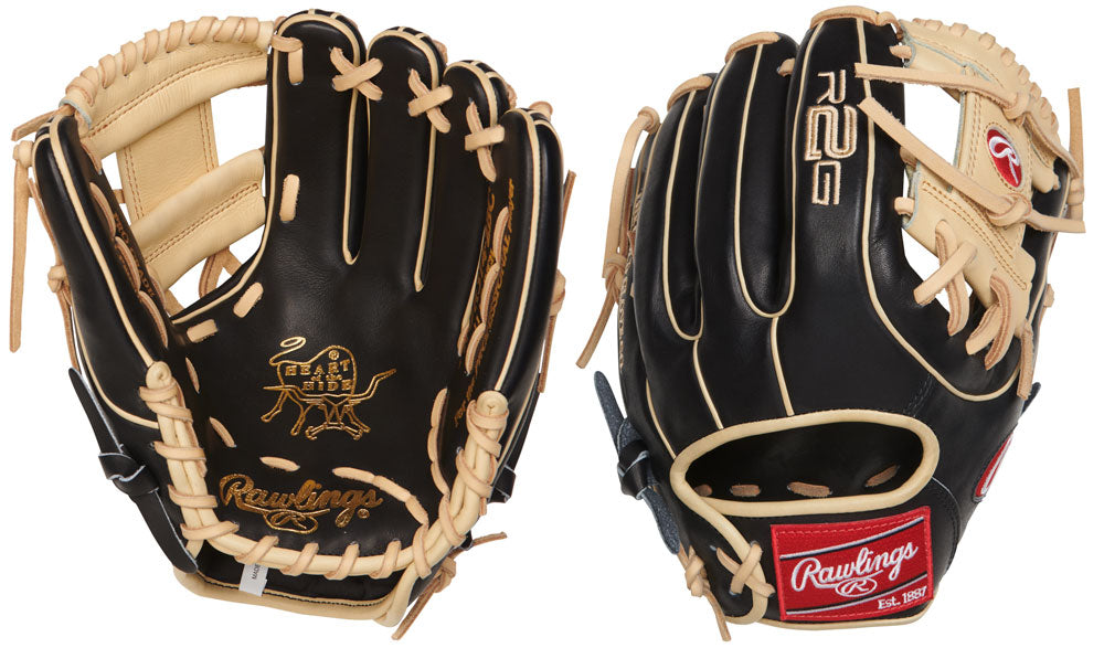 Rawlings Heart of the Hide R2G Series 11.5 Inch Baseball Glove (PROR314-2BC) – Premium Leather Catcher's Mitt for Baseball & Softball Players – Ideal for Training, Games & Competitive Play