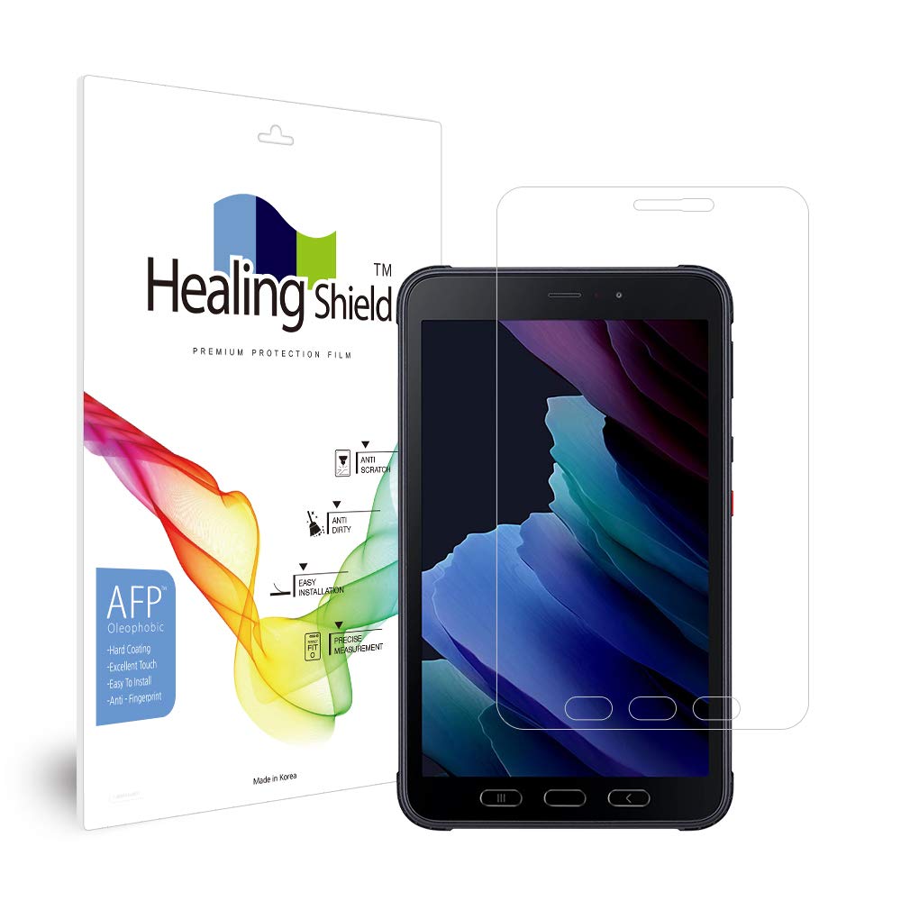Healingshield Oleophobic Screen Protector for Samsung Galaxy Tab Active 3 - Scratch-Resistant for Outdoor Use