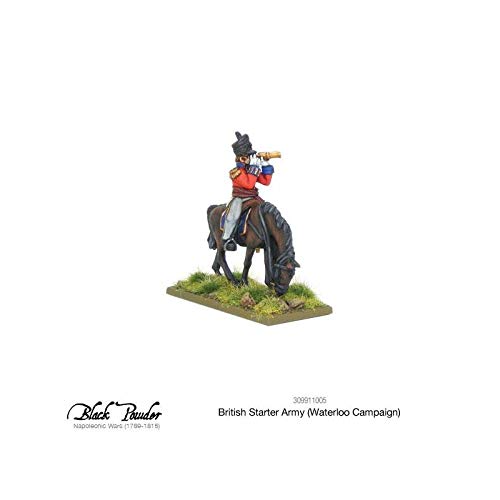 Warlord Games Black Powder Napoleonic British Starter Army - Waterloo Campaign Set | Revolutionary War Miniature Toy Soldiers for Tabletop Wargaming | Perfect for Historical Battles & Strategy Games