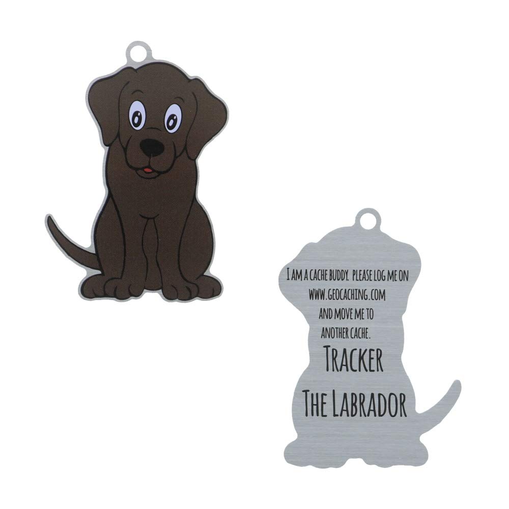 Labrador Travel Tag - GPS Pet Tracker for Dogs, Waterproof & Durable Dog ID Tag with Real-Time Location Tracking - Perfect for Hiking, Camping & Outdoor Adventures with Your Dog