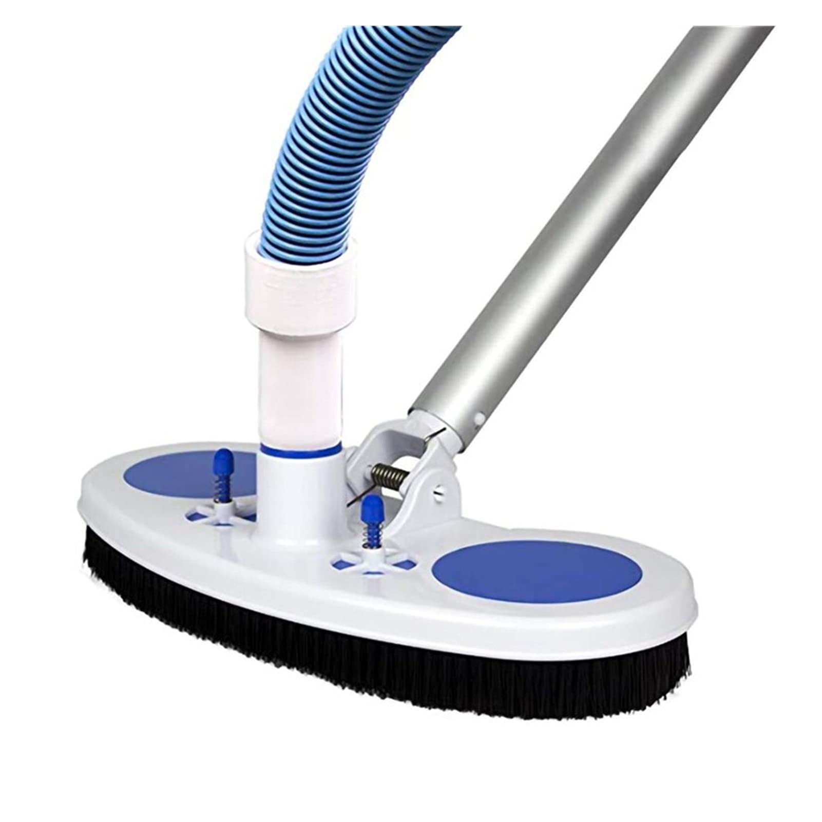 ZHU-CL Heavy-Duty Swimming Pool Vacuum Brush - Powerful Floor Cleaner with Suction Head for In-Ground & Above Ground Pools - Ideal for Pool Maintenance, Fountain Cleaning & Home Use (Color: Floor Brush) - Perfect for Weekly Pool Care, Algae Removal & Water Feature Maintenance
