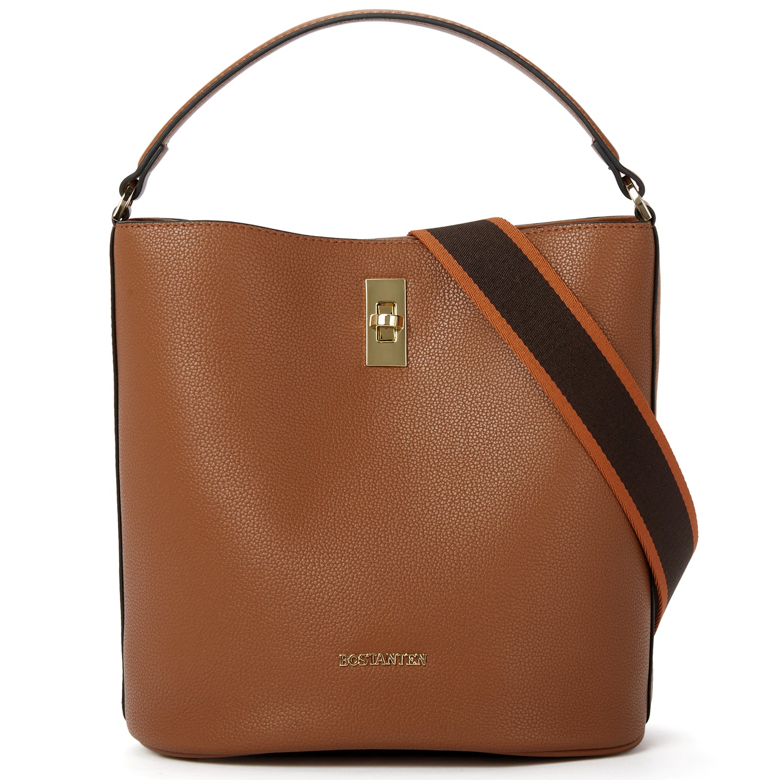 BOSTANTEN Genuine Leather Handbags for Women - Stylish Designer Hobo Bucket Purse & Crossbody Bag - Perfect for Work, Travel & Everyday Use - Durable & Fashionable Ladies Accessory