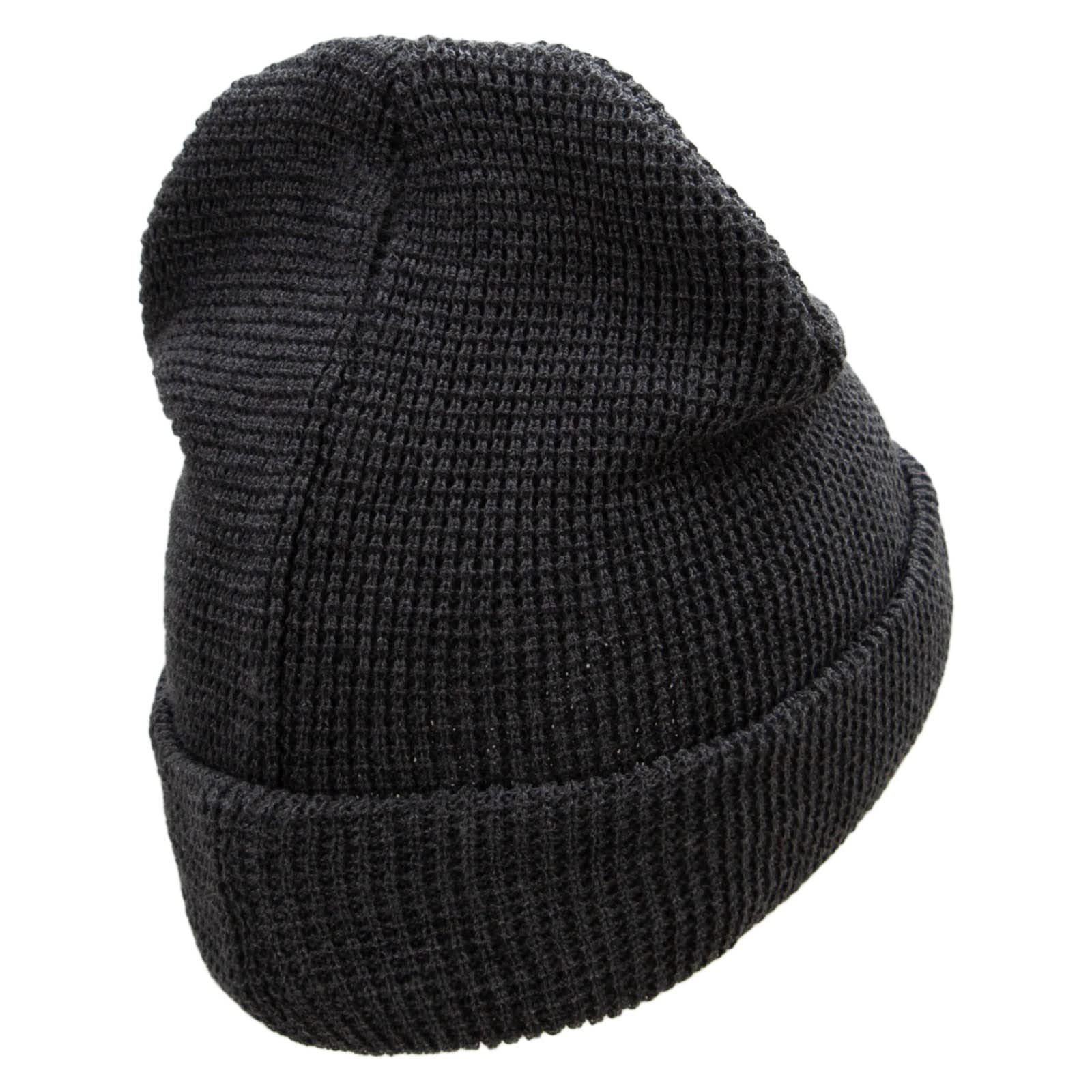 Cozy Waffle Knit Cuff Beanie Hat for Men & Women - Winter Warm Stretchy Slouchy Beanie - Perfect for Skiing, Snowboarding & Outdoor Activities